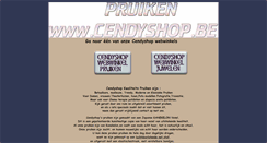 Desktop Screenshot of cendyshop.be