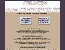Tablet Screenshot of cendyshop.be